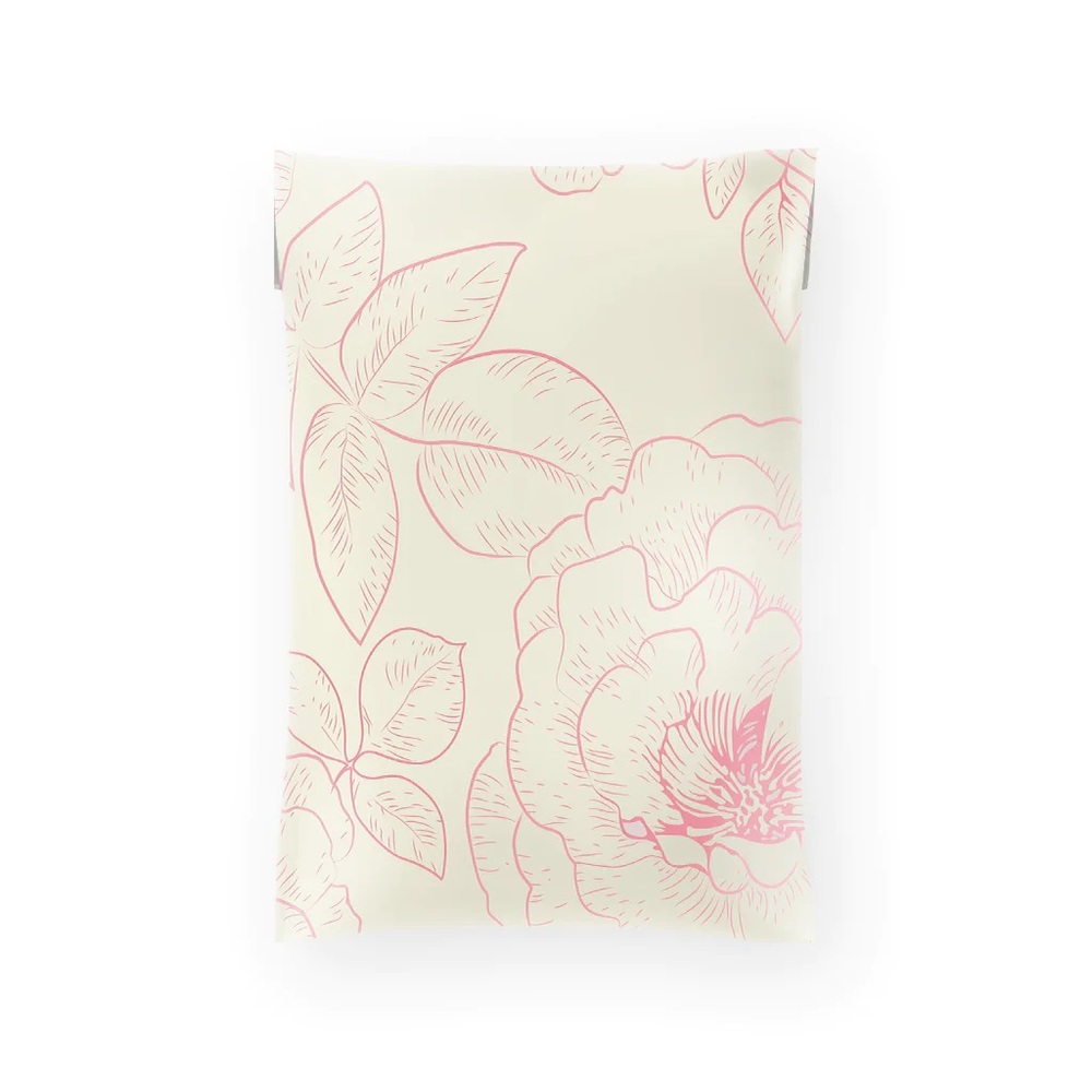 Roses are Pink 6.5 x 10" Poly Mailer PRICE IS FIRM “Last One” - Picture 2 of 4